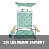 250-pound weight capacity.