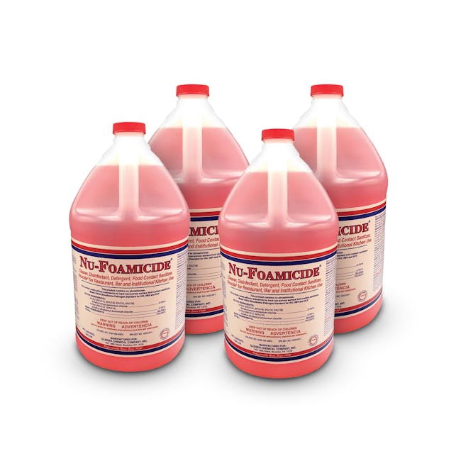 Bundle of 4 Glissen Chemical 1-gallon All-Purpose Cleaner Concentrates.