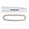 Sun Joe 5-inch Replacement Semi-Chisel Chain and 5-inch bar for chainsaws.