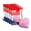 Supply Aid 25-pack of Pink KN95 Protective Face Masks.