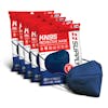Supply Aid 5-pack of Navy KN95 Protective Face Masks.
