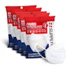 Supply Aid 25-pack of KN95 Face Mask with Exhalation Valve.
