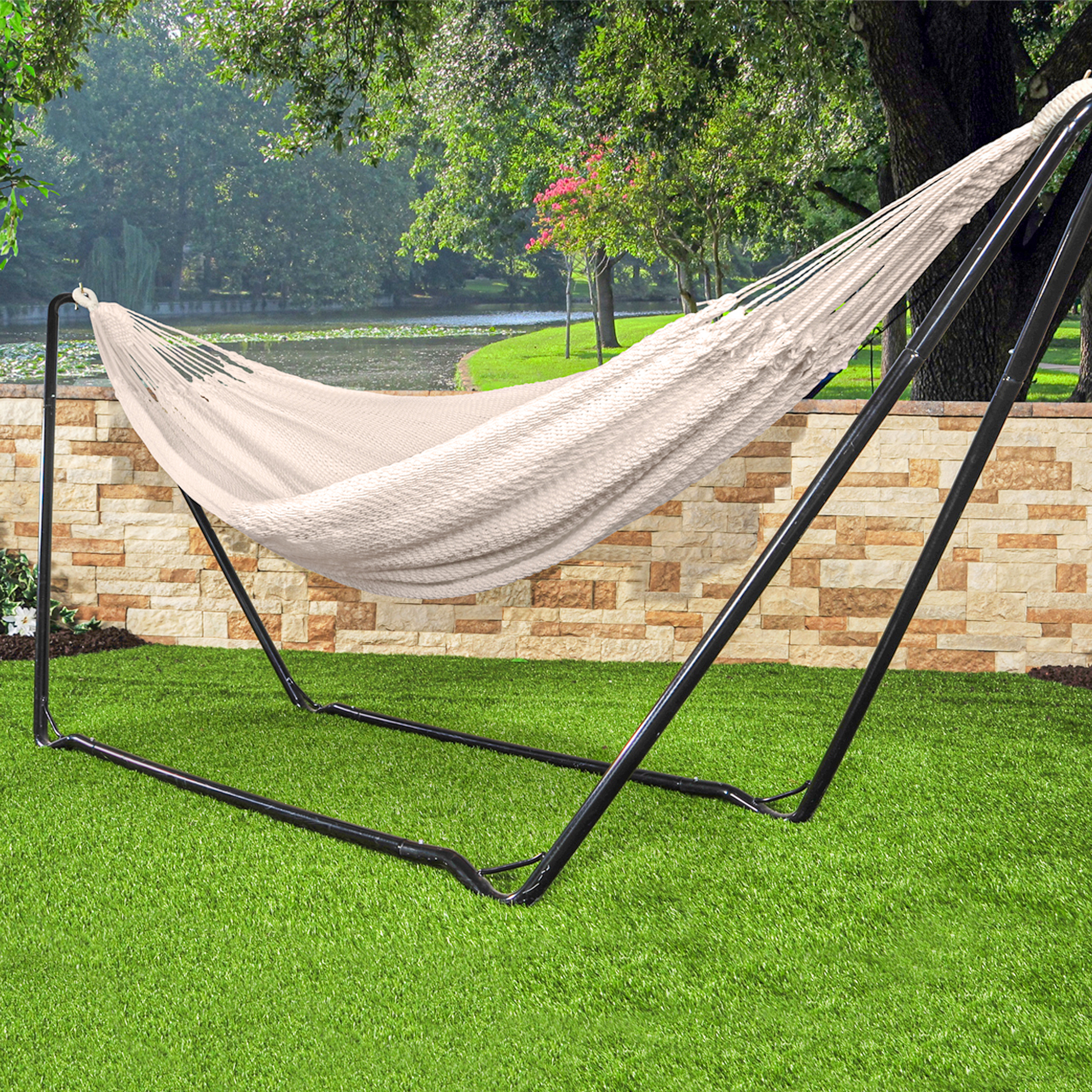 Best heavy duty hammock with clearance stand