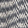 Close-up of the fabric of the Bliss Hammocks 34-inch Wide Brazilian Style Black and White Rope Hammock.