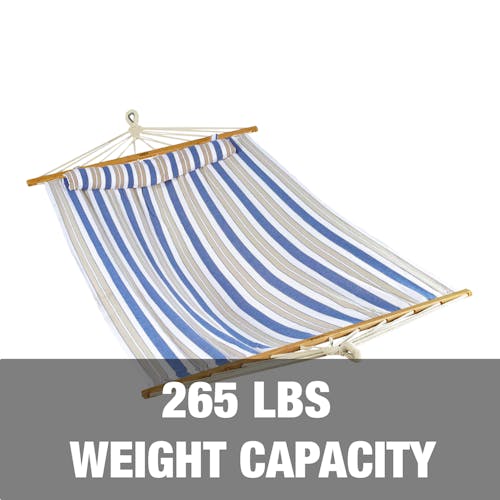 265 pound weight capacity.