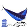 Bliss Hammocks 54-inch Royal Blue Camping Hammock with tree straps and carrying bag.