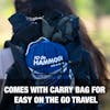 Comes with a caryy bag for easy on the go travel.