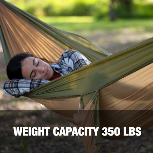 Weight capacity of 350 pounds.