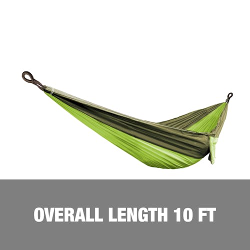 Overall length of 10 feet.