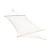 Bliss Hammocks 60-inch Wide White Cotton Rope Hammock.