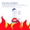 Blue Heat advantages: superior melting power, works faster and better than rock salt or blended melts, generates heat upon contact, and safer around concrete when used as directed.