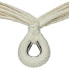Close-up of the rope loop with reinforced steel.