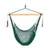 Bliss Hammocks 40-inch Green Island Rope Hammock Chair.