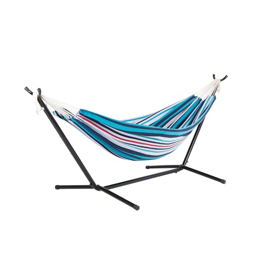 Bliss Hammocks 60-inch America's Cup Double Hammock and 9-foot stand.