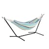 Bliss Hammocks 60-inch Country Club Double Hammock and 9-foot stand.