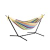 Bliss Hammocks 60-inch Candy Stripe Double Hammock and 9-foot stand.