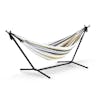 Bliss Hammocks 60-inch Hampton Stripe Double Hammock and 9-foot stand.