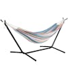 Bliss Hammocks 60-inch Tropical Fruit Double Hammock and 9-foot stand.