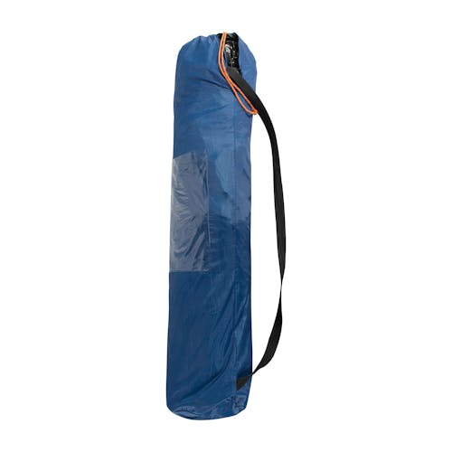 Storage and carry bag with shoulder strap for the pop-up beach tent.