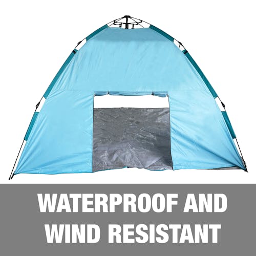 Waterproof and wind resistant.