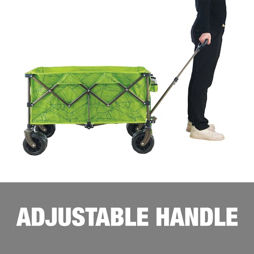 Adjustable handle.