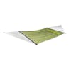 Bliss Hammocks 55-inch Wide 2-Person Reversible Quilted Hammock showing the green striped side.