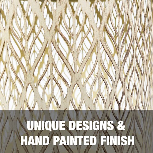 Unique Designs and hand-painted finish.