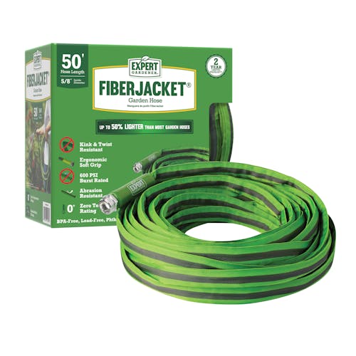 Expert Gardener Egfjh50 Ultra Flexible Kink Free Fiberjacket