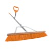 ErgieSystems 24-inch wide Steel Shaft Strain Reducing Indoor/Outdoor Push Broom.