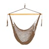 Bliss Hammocks 40-inch Brown Island Rope Hammock Chair.