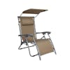 Bliss Hammocks taupe color Beach Recliner.