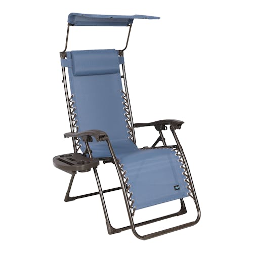 Bliss Hammocks 26-inch Denim Blue Zero Gravity Chair.