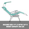 bliss hammocks reclining feature and weight capacity