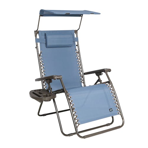 Bliss Hammocks 26-inch Wide Denim Blue Zero Gravity Chair.