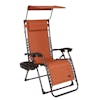 Bliss Hammocks 26-inch Wide Terracotta Zero Gravity Chair.