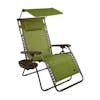 Bliss Hammocks 30-inch Wide Sage Green Zero Gravity Chair.