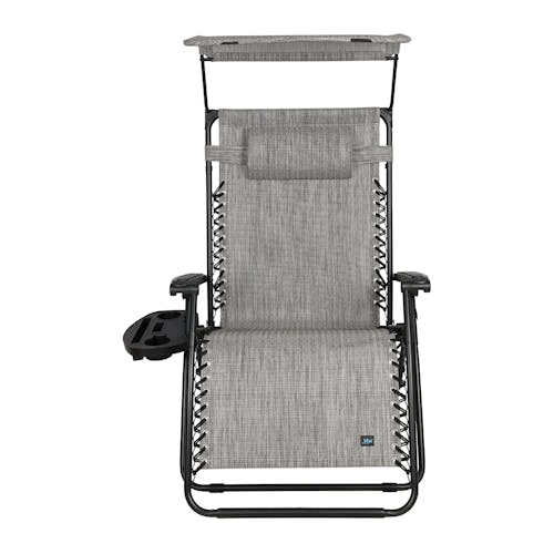 Front view of the 33-inch Platinum Zero Gravity Chair.