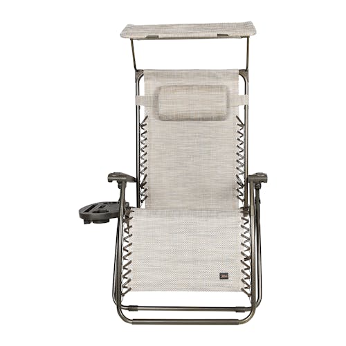 Front view of the 30-inch wide gravity free chair.