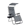 Bliss Hammocks 26-inch Wide Platinum Flower Zero Gravity Chair.