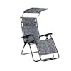 Bliss Hammocks 30-inch Wide XL Platinum Fern Zero Gravity Chair.