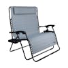 Bliss Hammocks 45-inch 2-Person Geometric Grey Gravity Free Recliner.