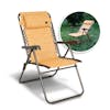 Bliss Hammocks Reclinging Sling Chair with inset image of product in use