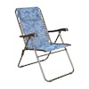 Bliss Hammocks 26-inch Wide Blue Flower Reclining Sling Chair.