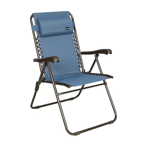 Bliss Hammocks 26-inch Wide Denim Blue Reclining Sling Chair.