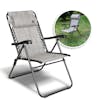 Bliss Hammocks Reclining Sling Chair with inset image of product in use