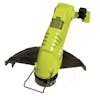 Close-up of the Electric Lawn Care System with the grass trimmer head.
