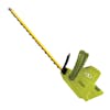 Side view of the hedge trimmer head.