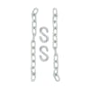 Bliss Hammocks Set of 2 18-inch Metal Chains and 2 Metal S Hooks.