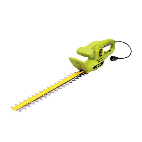 Angled view of the Sun Joe 3.8-amp 22-inch Electric Hedge Trimmer.