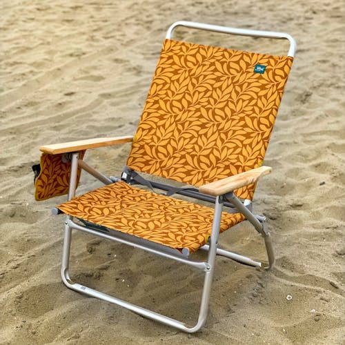 Bliss Hammocks Foldable Beach Chair on beach
